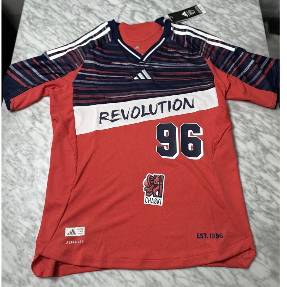 Adidas New England Revolution 2025-26 Third Authentic Jersey Mens Medium NEW